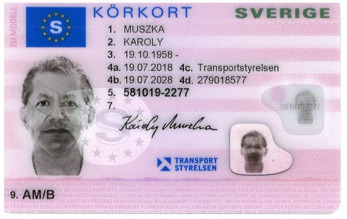 Registered Swedish Divers License - Buy Genuine & Fake Copies Online Fast