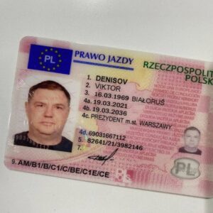 Buy Polish Drivers License - Genuine & Fake - Fast, Secure Order Now