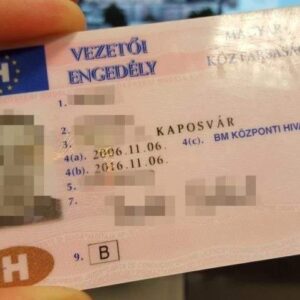 Purchase Hungarian Driver’s License Fast – Real & Fake Options Available